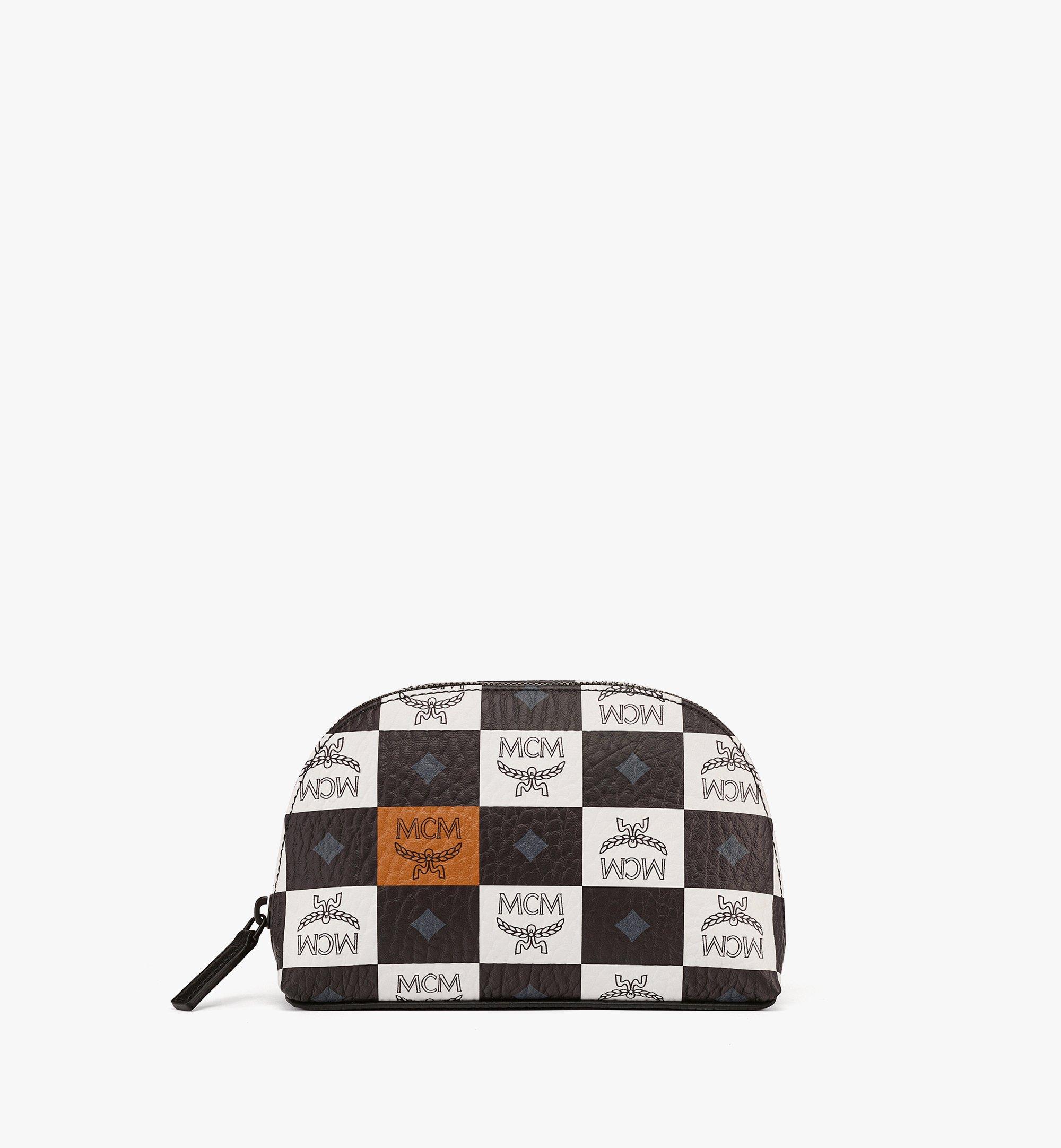 Aren Cosmetic Pouch in Checkerboard Visetos 1